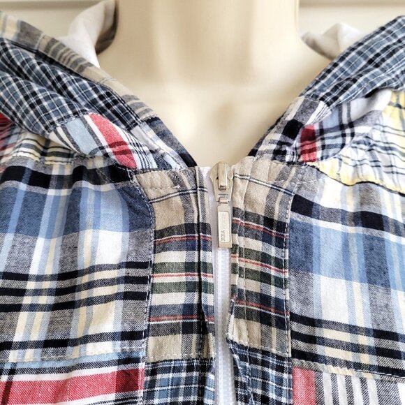 Serengeti 100% Cotton outer and lined patchwork jacket - Picture 2 of 7